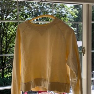 john galt yellow crew neck